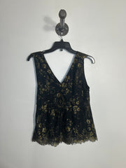 G F Collection Blk/Gld Tank