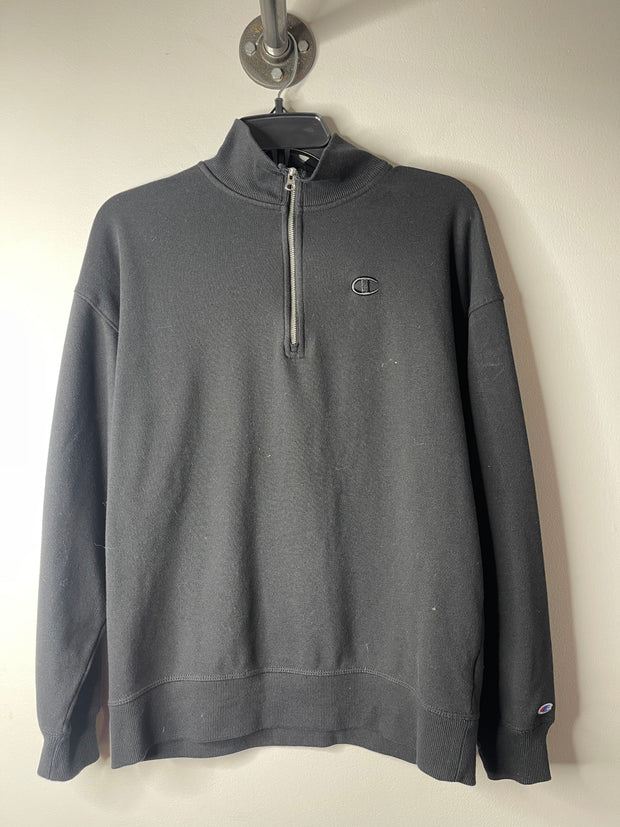 Champion Blk Quarter Zip