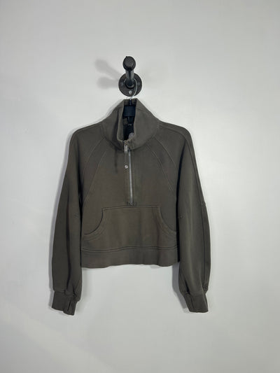 Lululemon Dark Grn Half-Zip