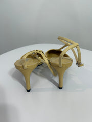 Zara Yellow Kitten Heels