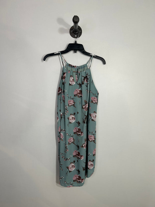 Eclipse Mint Floral Dress