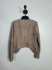 Dynamite Tan Leather Jacket