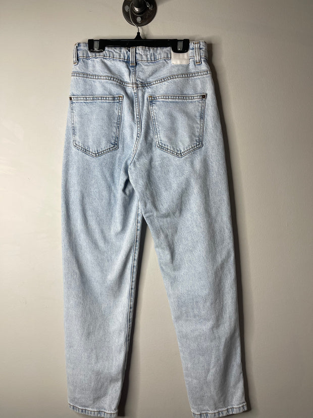 Zara Light Wash Straight Jean