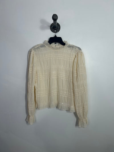 Ultra Pink Cream Sheer LngSlv