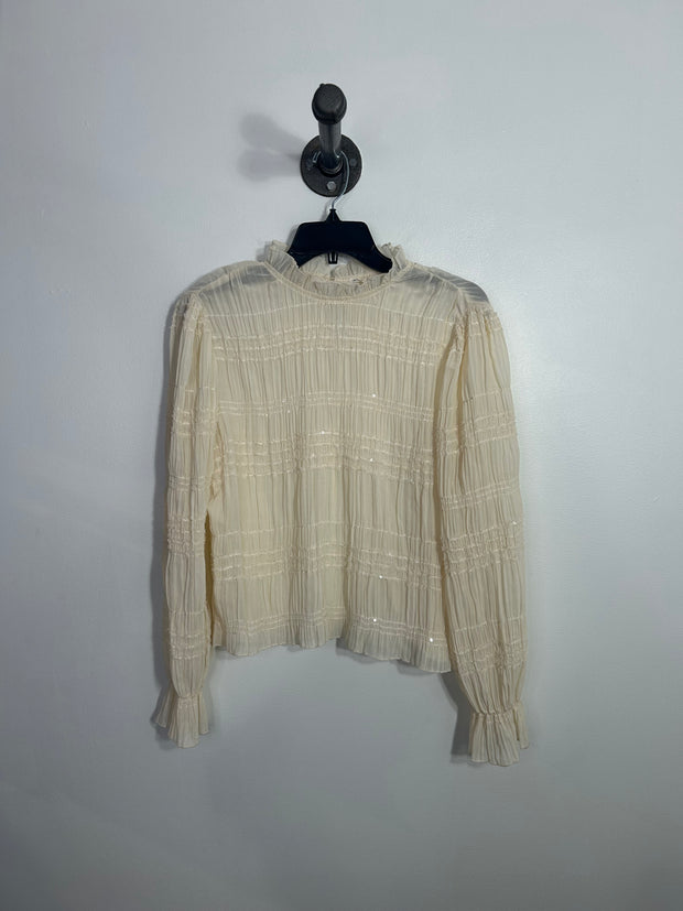 Ultra Pink Cream Sheer LngSlv