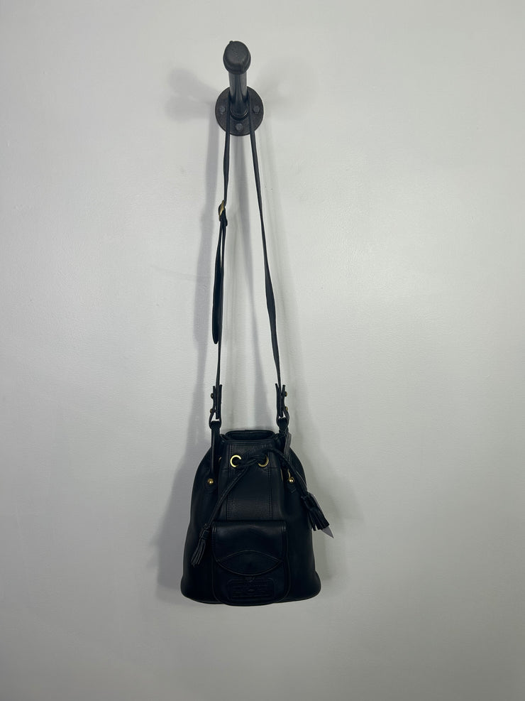 Dooney & B. Blk Leather Bag