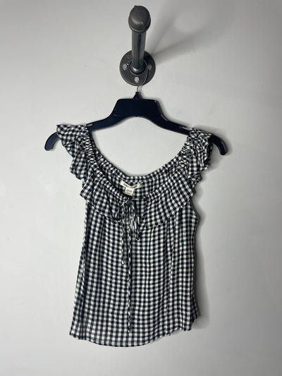 Billa Bong Blk Gingham Top