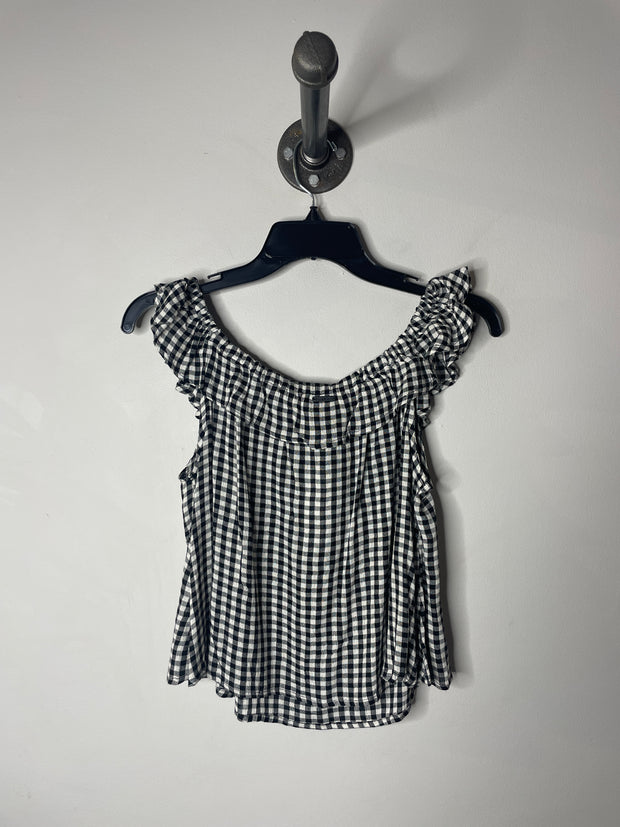 Billa Bong Blk Gingham Top