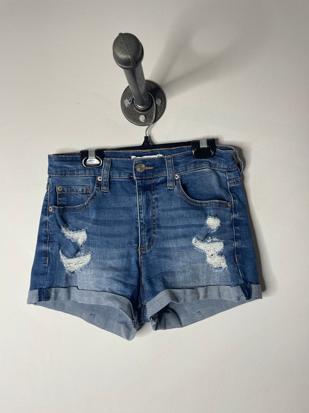 Garage Blue Denim Shorts