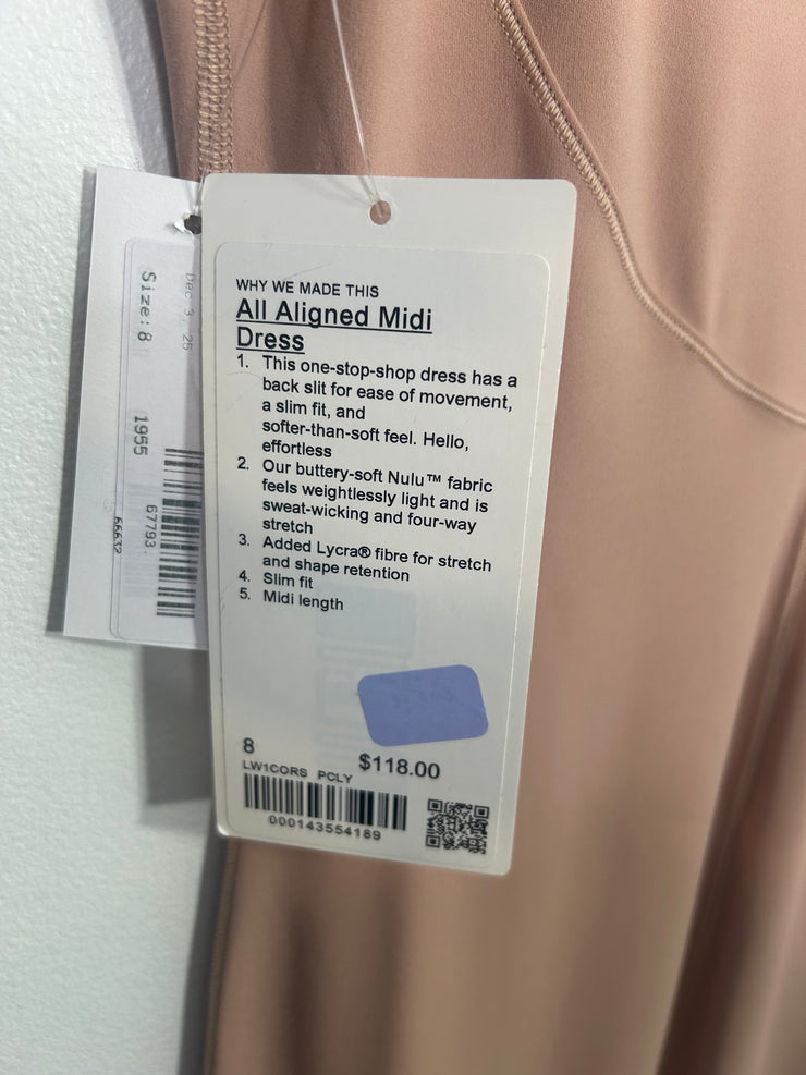 Lululemon Pink Midi Dress