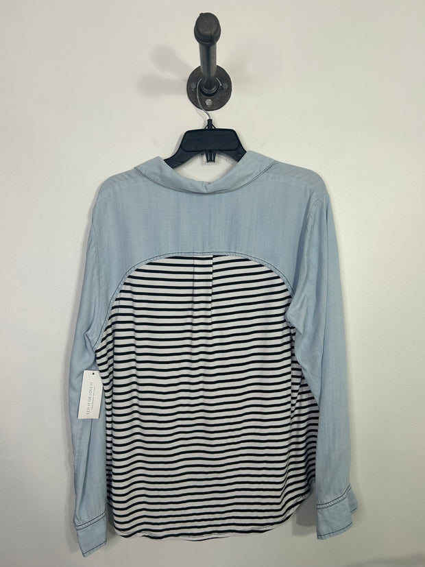 Tribal Jeans Blue Lonsleeve