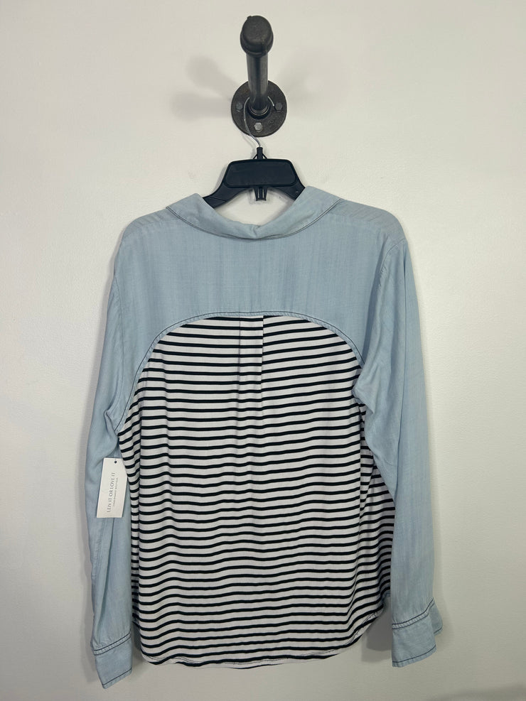 Tribal Jeans Blue Lonsleeve