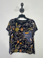 Organic C. Navy Graphic Tee