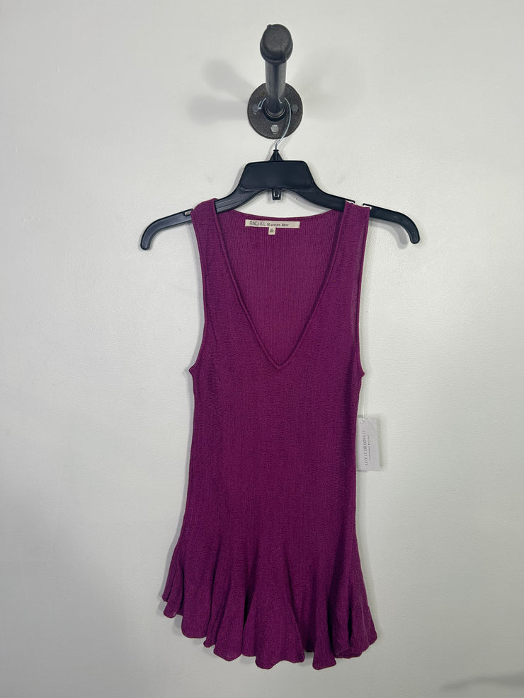 Rachel Roy Purple Knit Tee
