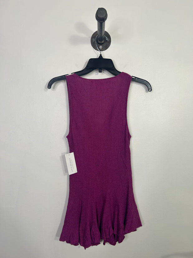 Rachel Roy Purple Knit Tee