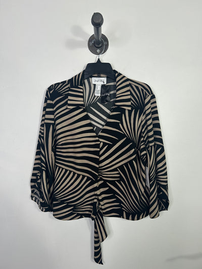 Joseph R. Brwn/Blk Blouse