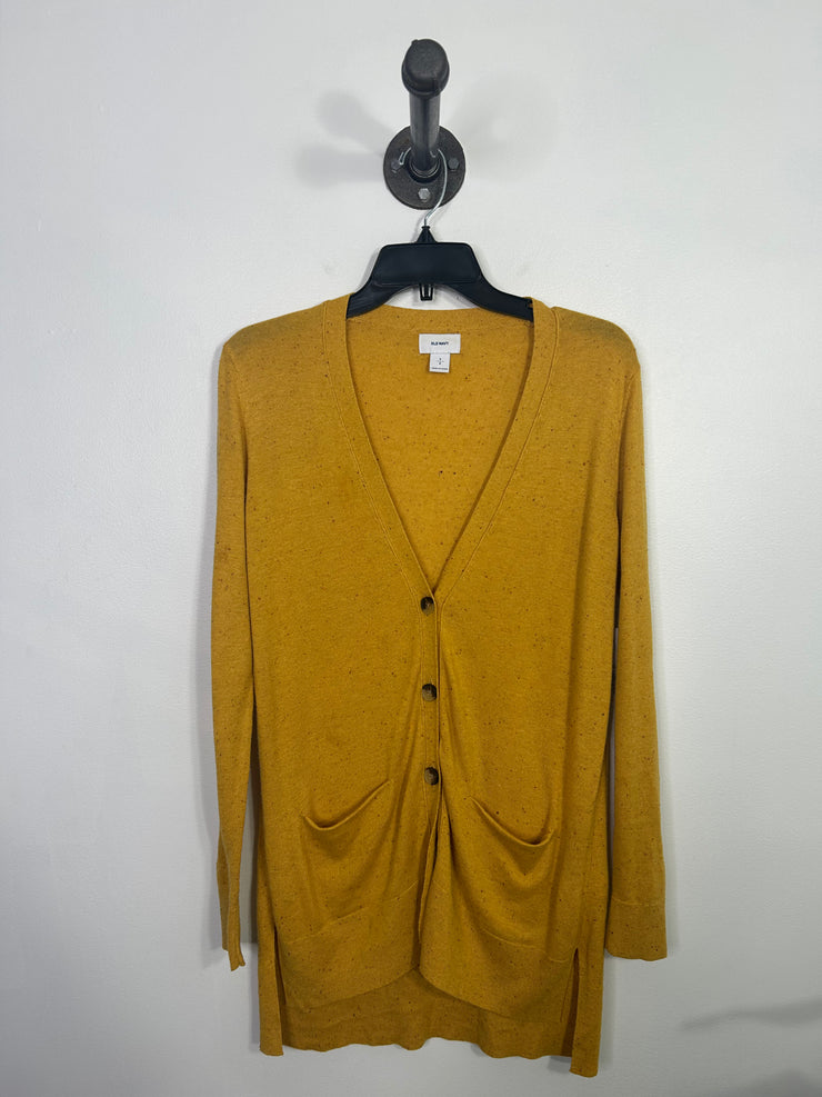 Old Navy Yellow Cardigan