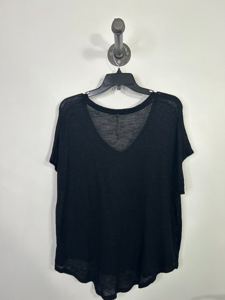Babaton Black Knit Top