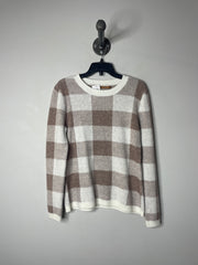 Belldini Mauve Checkered Knit