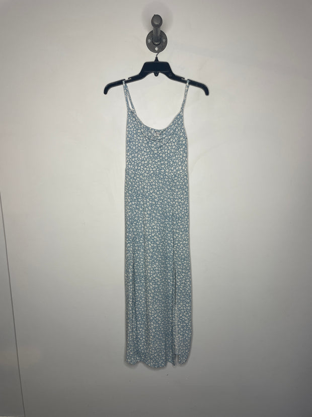 American E. Blue Flower Dress