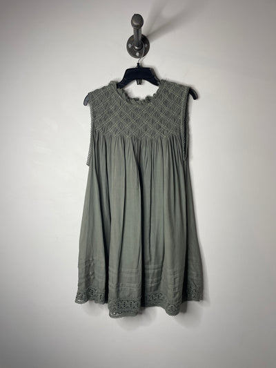 FP Green High Neck Dress