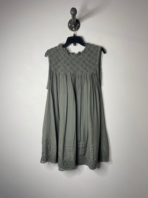 FP Green High Neck Dress