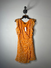 MNG Orange Floral Dress