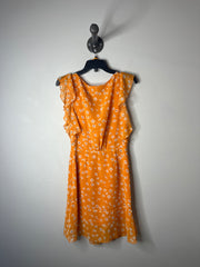 MNG Orange Floral Dress