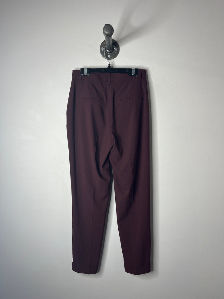 Frank&Oak Maroon Pants