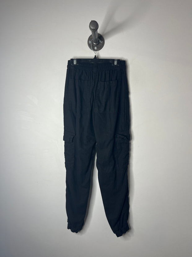 Harlow Black Cargo Pants