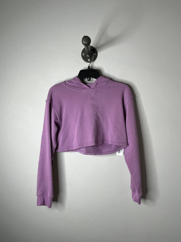 Lululemon Purple Crop Hoodie