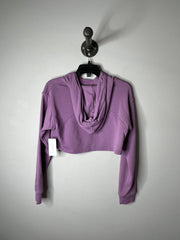 Lululemon Purple Crop Hoodie