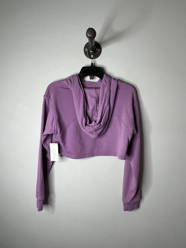 Lululemon Purple Crop Hoodie