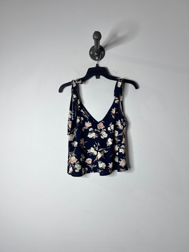 BlueBlush Navy Floral Tank