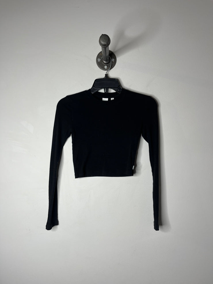 Tna Black Crop Longsleeve