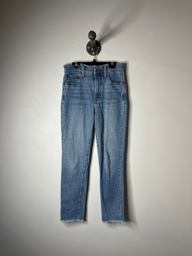 Madewell Blue Straight Jean