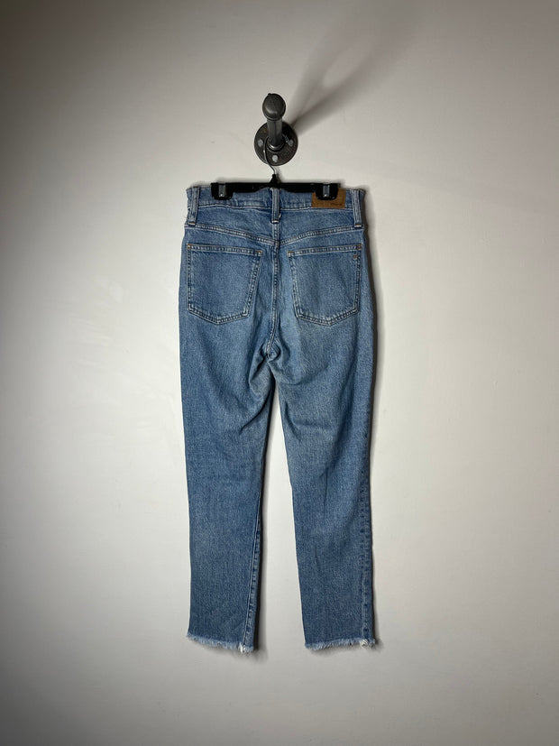 Madewell Blue Straight Jean