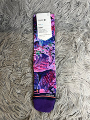 Stance Purple Print Socks