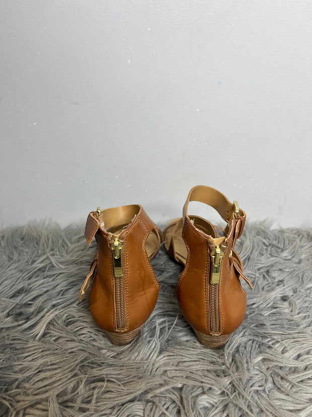 Franco Sarto Brown Heels