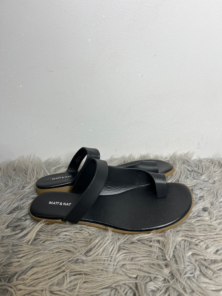 Matt & Nat Black Sandals