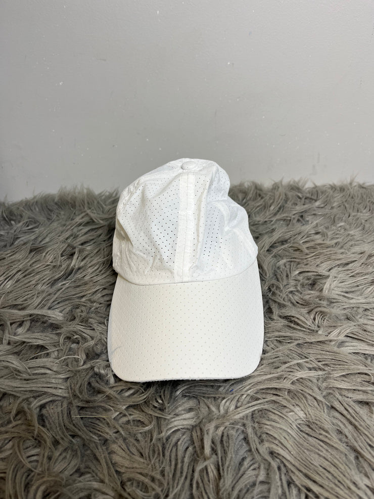 Lululemon White Running Cap