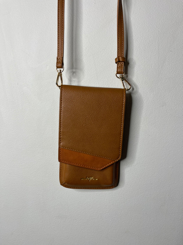 Espe Brown Cross-Body Purse