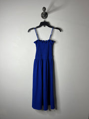 H&M Royal Blue Midi Dress