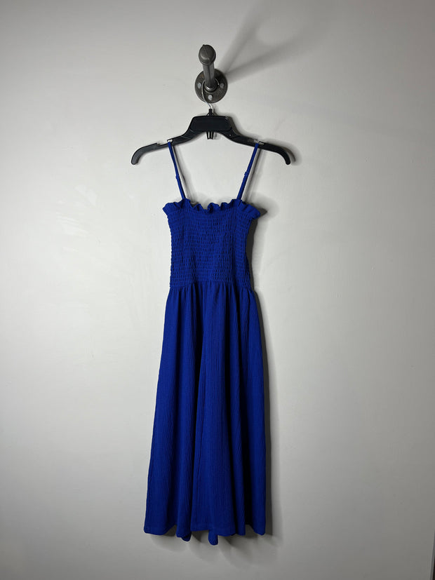 H&M Royal Blue Midi Dress