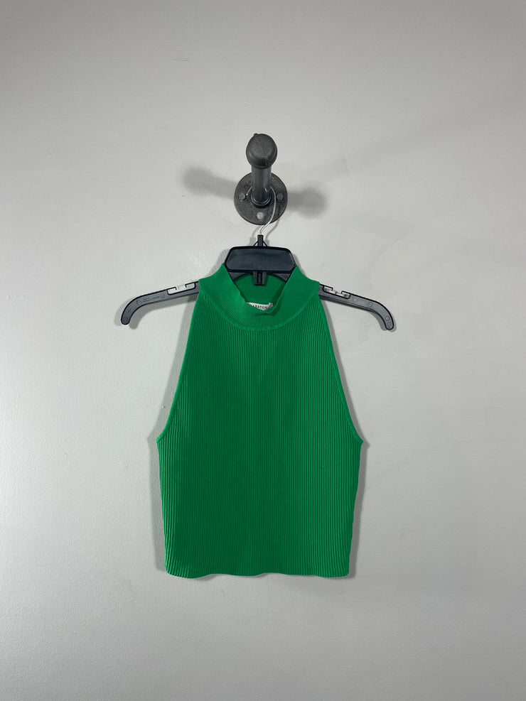 Babaton Green Highneck Tank