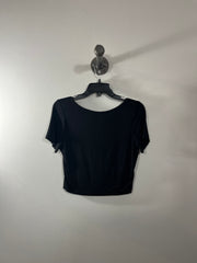 Coca Black Cropped Tshirt