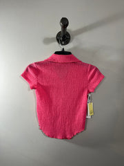 Wilfred Pink Button-Up Tee