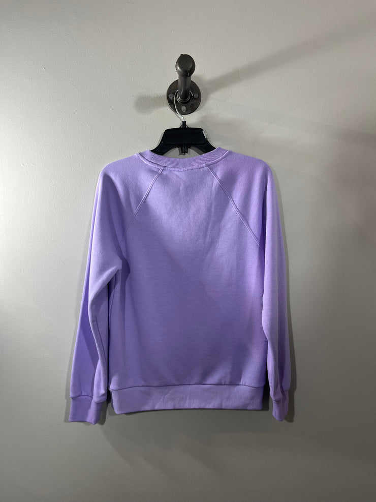 Stoney Clover Purple Crewneck