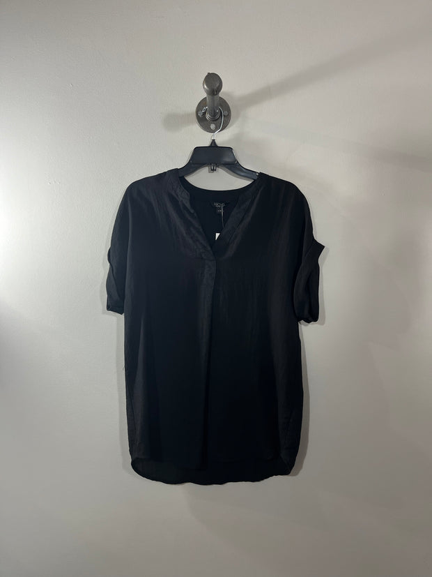 Rachel Roy Black Slv Blouse