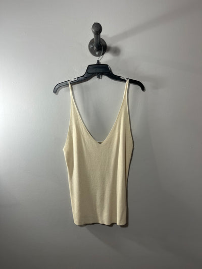 Holly Bracken Cream Knit Tank